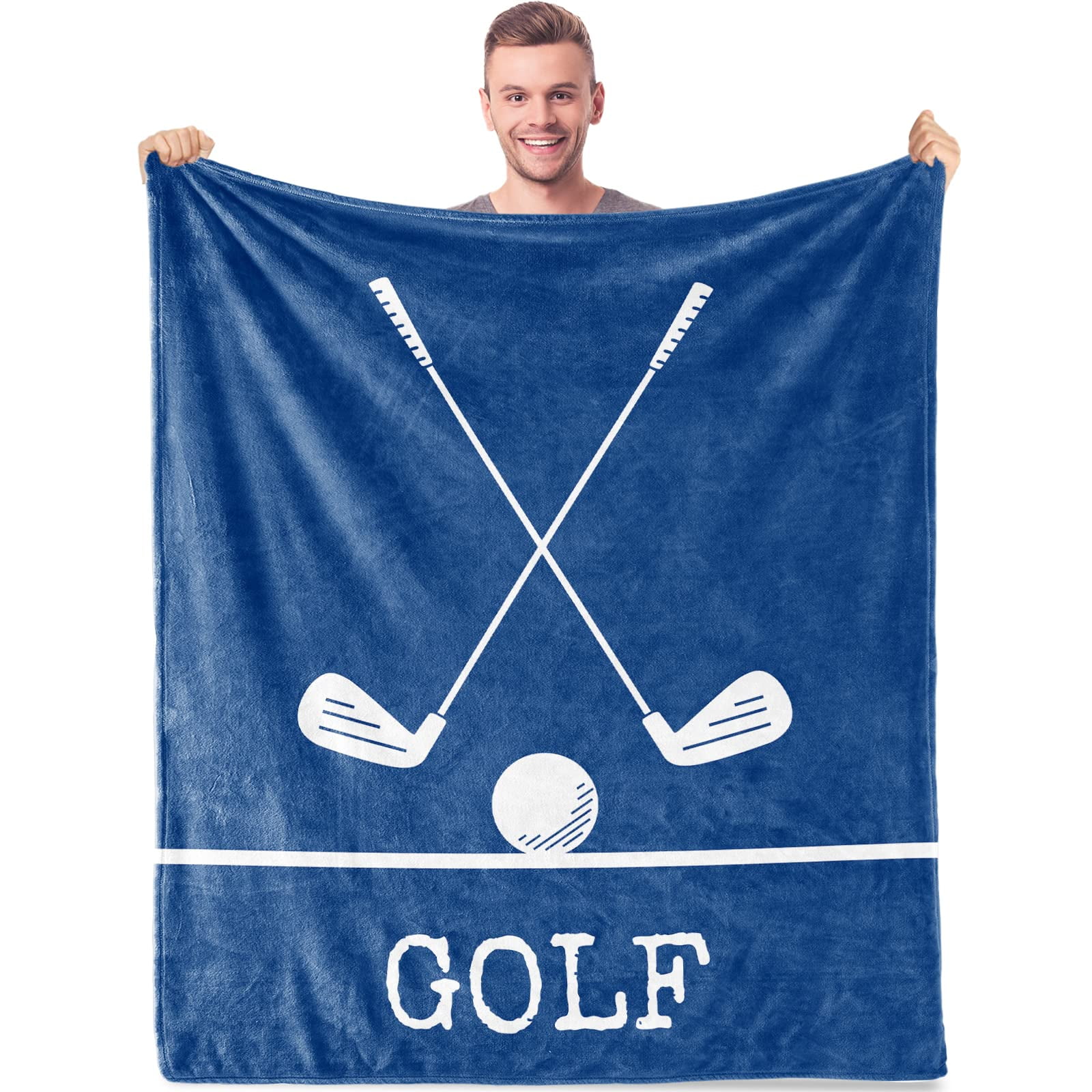 Gresahom Golf Blanket Gift Sport Throw Blanket for Boys Men, Golf Fan