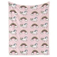 thumbnail image 1 of Gresahom Unicorn Throw Blanket for Girls Teen, Soft Plush Flannel Blanket Unicorn Rainbow Gift for Kids, Lightweight Fleece Blanket for Birthday Children's Day Graduation Travel(60"x80"), 1 of 7
