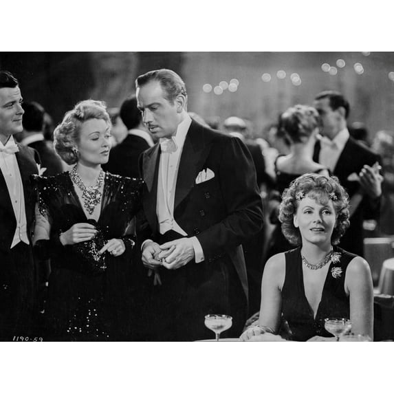 Greta Garbo Black and White Excerpt from Film Photo Print (24 x 30)