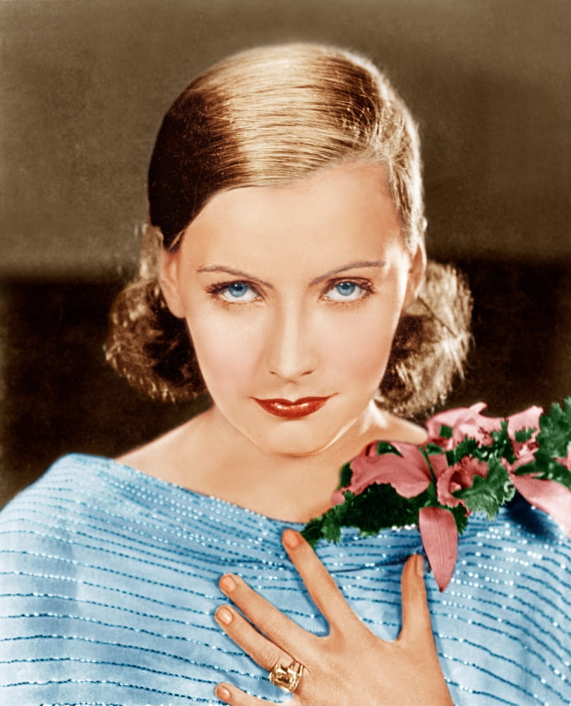 Greta Garbo Canvas Art - (16 x 20)
