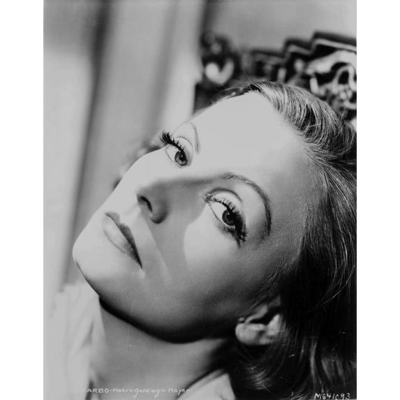 Greta Garbo Chin Up Pose Photo Print (24 x 30)