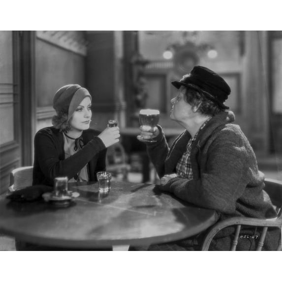 Greta Garbo Conversation During The Movie Photo Print (24 x 30)