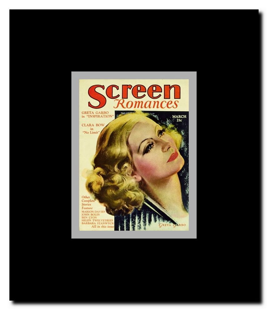 Greta Garbo Framed Movie Poster