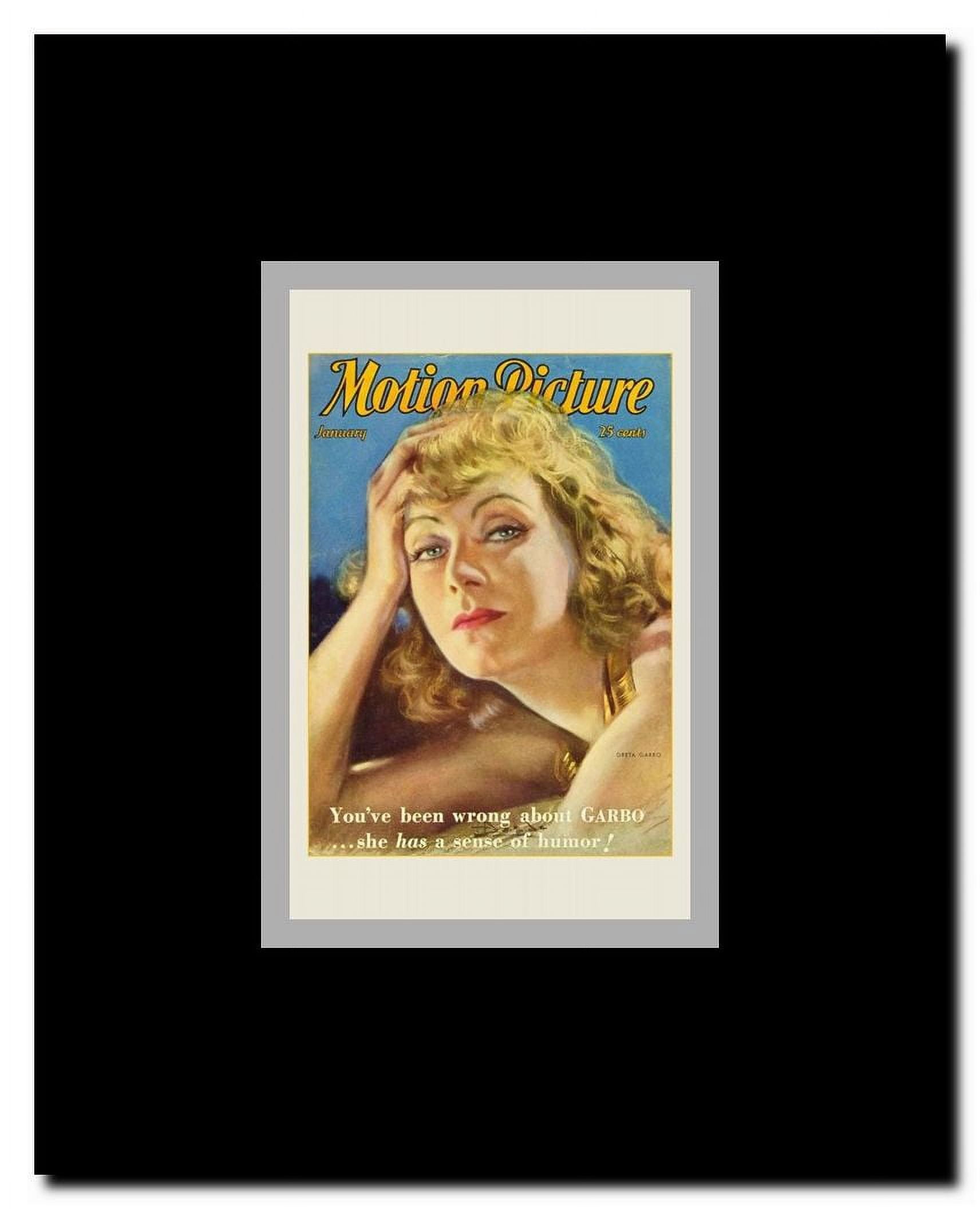 Greta Garbo Framed Movie Poster