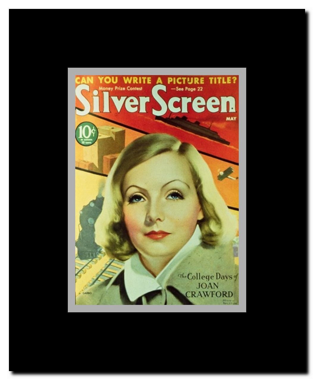 Greta Garbo Framed Movie Poster