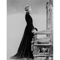 thumbnail image 1 of Greta Garbo all in Black in a Side View Pose Photo Print (24 x 30), 1 of 1