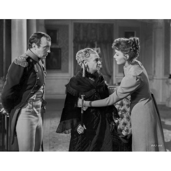 Greta Garbo with a Gentleman and an Old Women Photo Print (8 x 10)