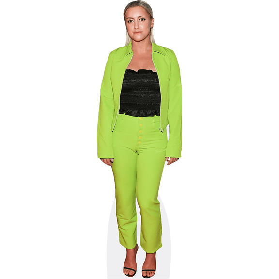 Greta Titelman (Green) Mini Size Cutout. Standee.