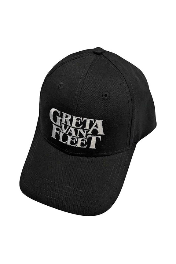 Greta Van Fleet Band Logo Adjustable Hat Black