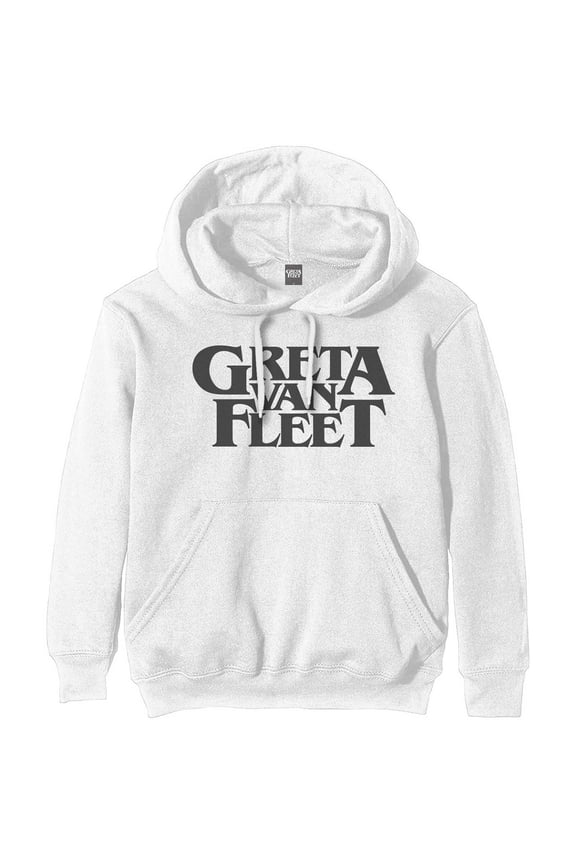 Greta Van Fleet Unisex Pullover Hoodie Sweatshirt Logo (Medium)