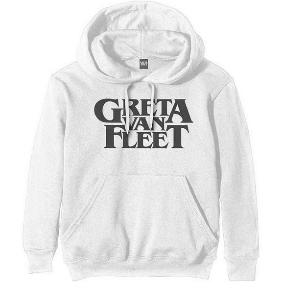 Greta Van Fleet Unisex Pullover Hoodie Sweatshirt Logo (Small)