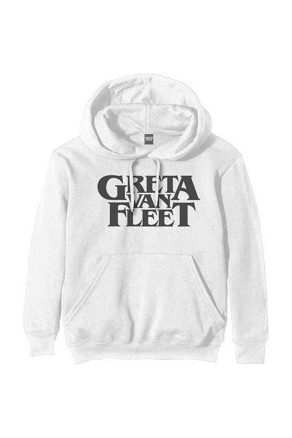 Greta Van Fleet Unisex Pullover Hoodie Sweatshirt Logo (Small)