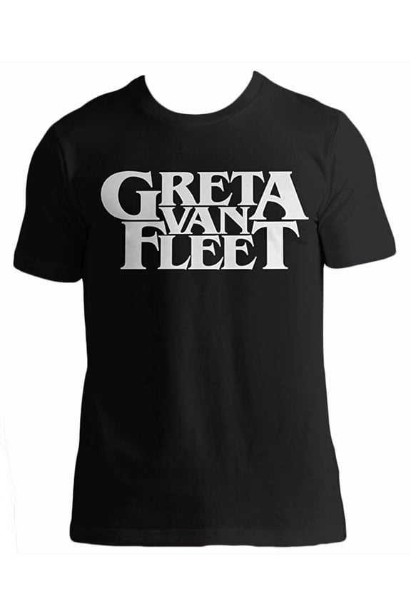 Greta Van Fleet White Logo Adult T-Shirt
