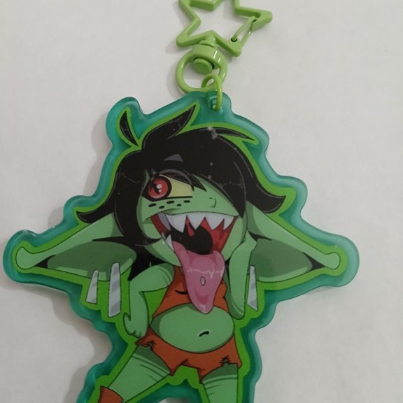 Greta the goblin 3 acrylic key chain (1 keychain)