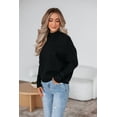 thumbnail image 1 of Gretchen Dolman Sweater - Black, 1 of 4