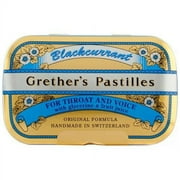 Grethers Black Currant Pastilles, 3.75 oz