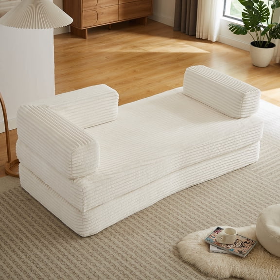 Gretop Loveseat Sofa, Cloud Boneless Couches for Living Room, Modern Modular Sectional Sofa, Oversized