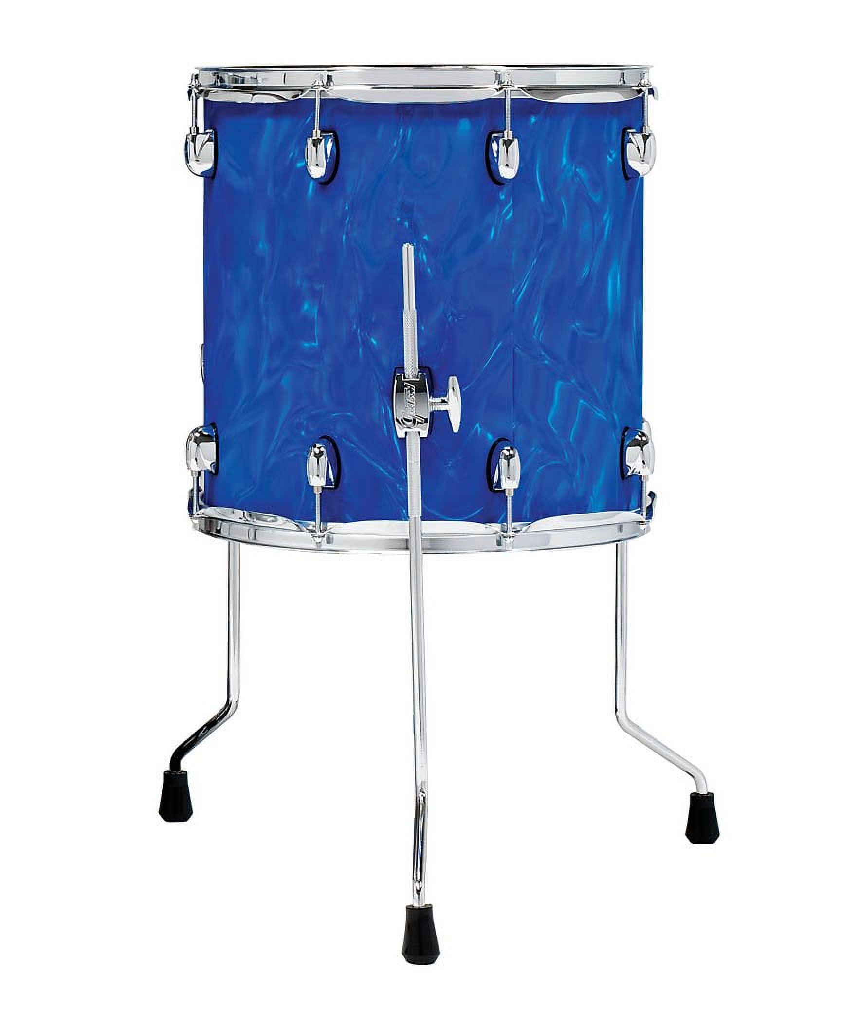 Gretsch Catalina Club 16x18 Floor Tom Drum Blue Satin Flame CT1