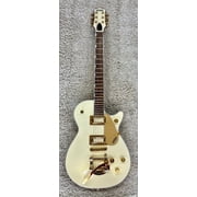 Gretsch Electromatic Pristine Limited Jet Electric Guitar w/Bigsby, White Gold