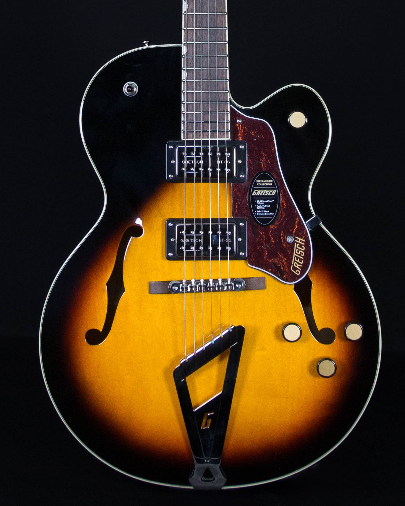 Gretsch G2420 Streamliner Hollow Body with Chromatic II Tailpiece Aged Brooklyn Burst 2817000537 209