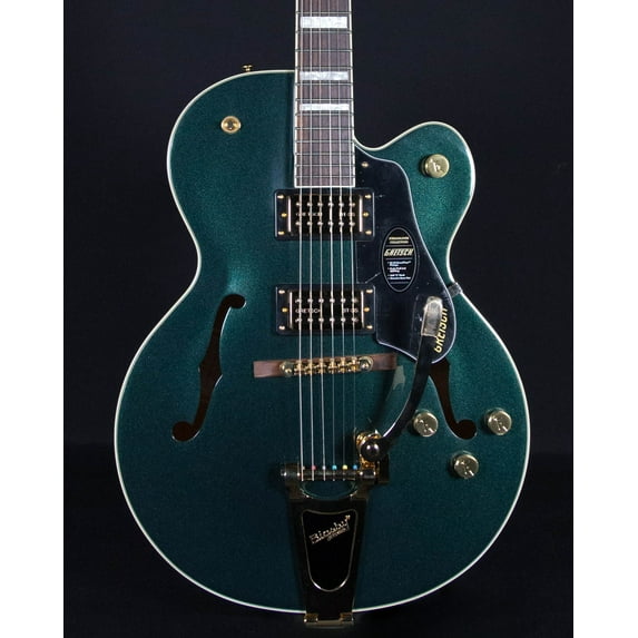 Gretsch Limited Edition G2420TG Streamliner Series Electric Guitar with Bigsby, Cadillac Green