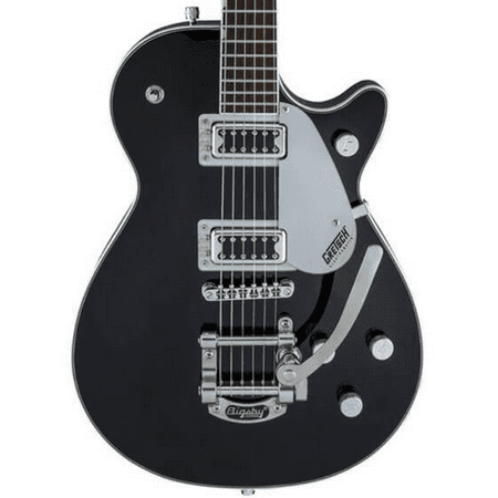 Gretsch Electromatic Collection G5230T FT Electric Guitar with Bigsby, Black Walnut Fingerboard, Black