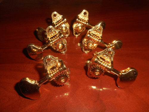 Gretsch G5400 Electromatic 3x3 Tuning Keys (6) - GOLD, #009-6600-000
