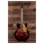 Gretsch G5422G-12 Electromatic Classic Hollow Body Double-Cut 12-String with Gold Hardware Single Barrel Burst 2516319593