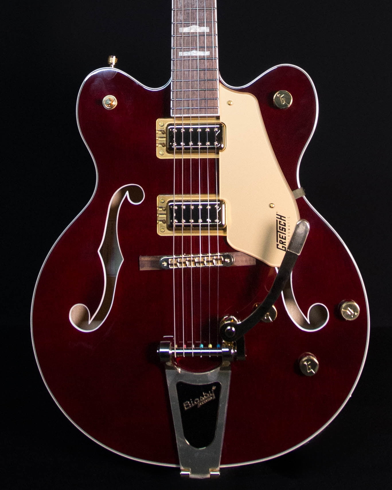 Gretsch G5422TG Electromatic® Classic Hollow Body Double-Cut with Bigsby® and Gold Hardware, Laurel Fingerboard, Walnut Stain