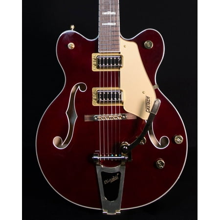 Gretsch G5422TG Electromatic® Classic Hollow Body Double-Cut with Bigsby® and Gold Hardware, Laurel Fingerboard, Walnut Stain