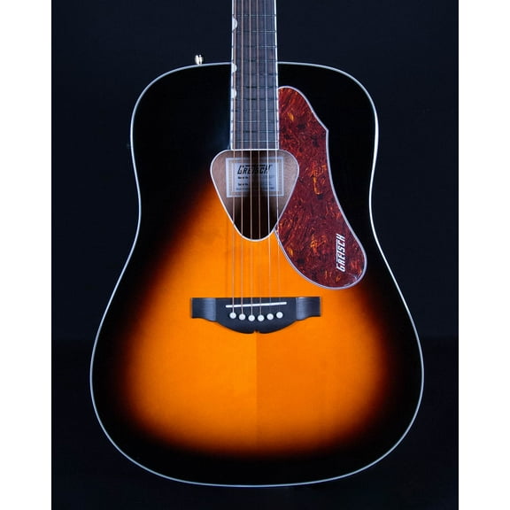Gretsch G5024E Rancher Dreadnought Acoustic Electric Guitar, Rosewood Fretboard, Sunburst