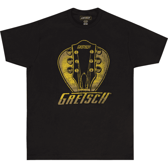 Gretsch® Headstock Pick T-Shirt, Black, XXL