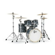 Gretsch Import  5 Piece Renown Drum Set, Silver Oyster Pearl