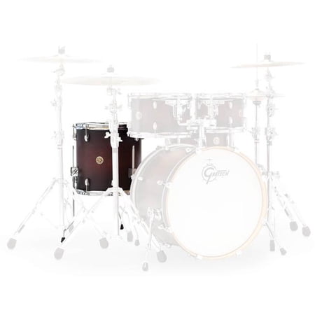 Gretsch Import 775177 12 x 14 in. FT CM1 Merchandise for Drum, Satin Deep Cherry Burst