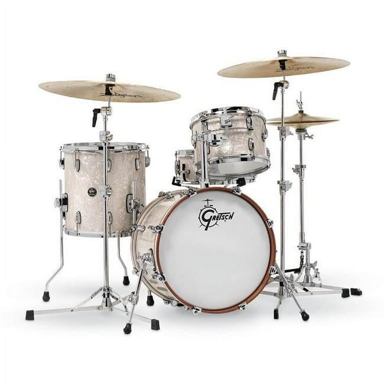 Vintage pearl drum set top