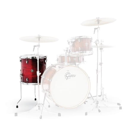 Gretsch Catalina Club 14x14 Floor Tom Drum - Crimson Burst - CT1-1414F-GCB