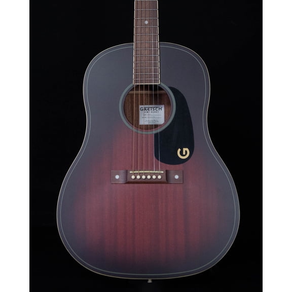Gretsch Jim Dandy Dreadnought, Walnut FB, Deep Cherry Burst