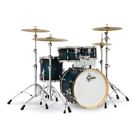 Gretsch Renown 4 Piece Drum Set 20/10/12/14 - Antique Blue Burst - RN2-E604-SABB