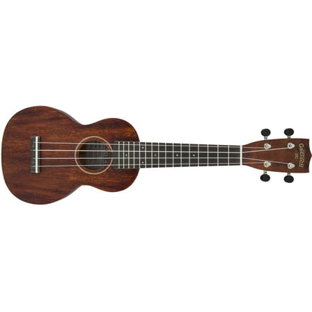 Gretsch G9100 Soprano Standard Ukulele with Gig Bag, Vintage Mahogany Stain