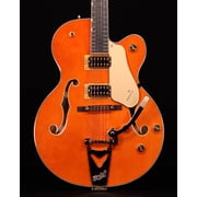 Gretsch Synchromatic Nashville Hollow Body Single-Cut, Ebony FB, 50s Orange Stain