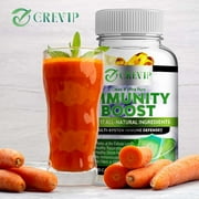 Grevip Immunity Boost - Vitamin C, Echinacea, Elderberry, Bee Propolis, Ginger Root (30/60/120pcs)