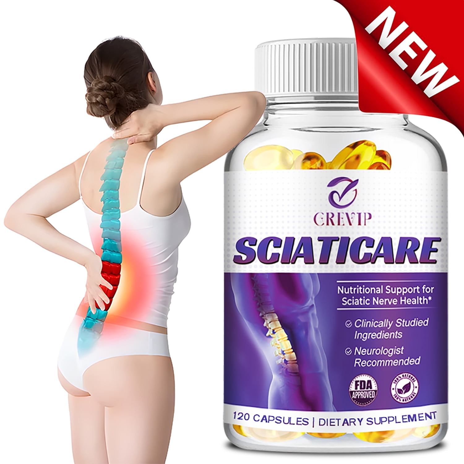 Grevip Sciaticare - with R-ALA, Acetyl L-Carnitine Taiwan | Ubuy