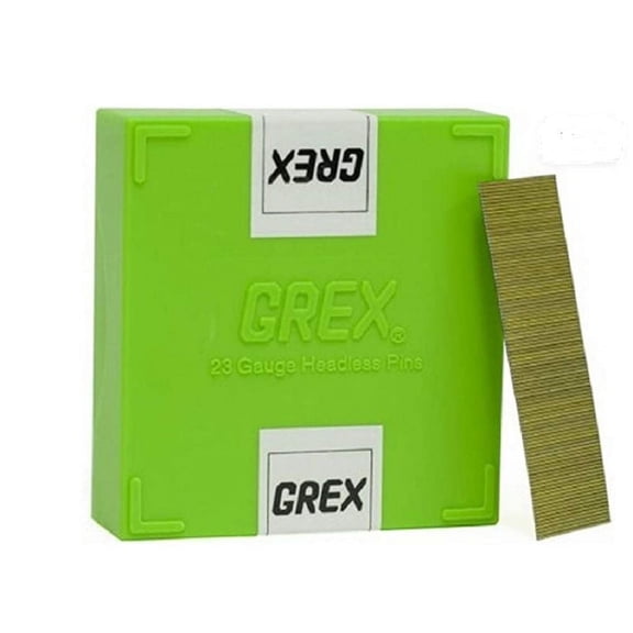 Grex Power Tools 1In 23 Gauge Headless Pins Galvanized 10000Qty
