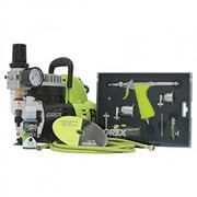 Grex Airbrush Combo Kit - Tritium Side Feed Airbrush