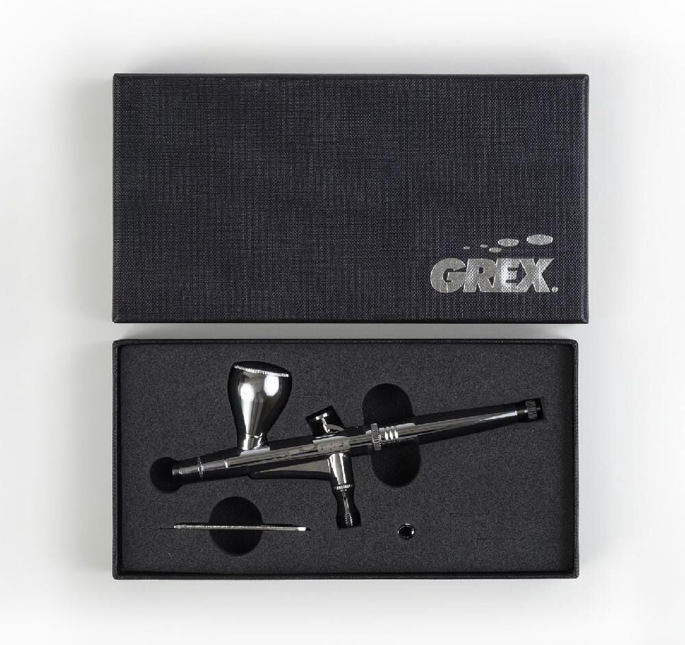 Grex Genesis Essential Set Double Action Airbrush - XGi3-ES, Top Gravity, 0.3 mm