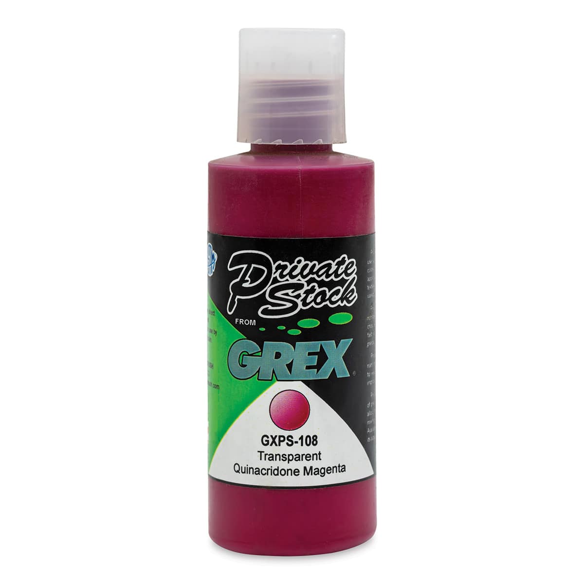 Grex Private Stock Airbrush Color - Transparent Quinacridone Magenta, 2 ...