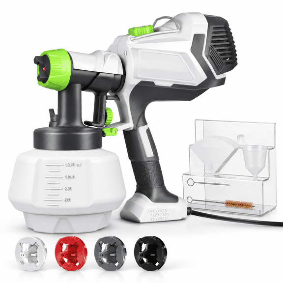 Grey-1 700W Electric HVLP Paint Sprayer with 1200ML Container
