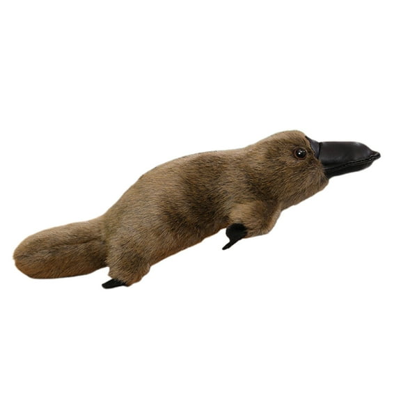 Grey 2026 30Cm Gray Simulation Duckbill Plush Toy Soft Stuffed Animal Doll For Kids Gift Decor