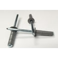 thumbnail image 1 of Grey 3/16" Aluminum Small Head with Steel Mandrel Multi Grip Pop Rivets Fasteners .275 - .598 Grip Range, 1 of 4