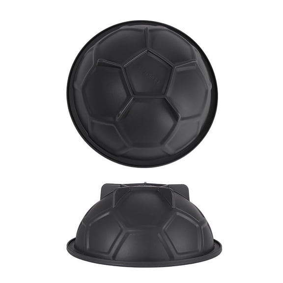 Grey 3D Half Sphere Silicone Cake Pan 21.7cm Non-Stick Easy Release for Jelly Mousse Birthday Party Baking Home Kitchen Oven Safe
